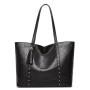 Custom design bag 2024 OEM Femme Large Capacity Pu leather Hand Luxury Tote Bag For Women Shoulder Bag