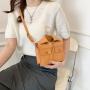 ZR256 Personalized Summer New Stereoscopic Jacket Clothes Bag Temperament Casual Straddle Small Square Bag