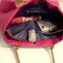 Gelory New Fashion PU Leather Woven Fancy Young Lady Tote Bag Handbag