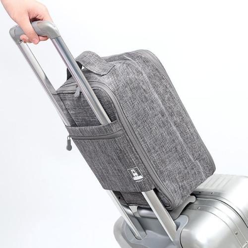 SN042 Multifunctional Travel Shoe Bag Transparent Shoe Box Oxford Waterproof Household Portable Storage Shoe Bag for Travel