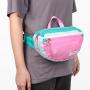 CHANGRONG Custom Adjustable Strap Lightweight Recycled polyester Running Hiking Travel  Crossbody fanny pack