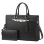 LOVEVOOK LOGO custom laptop handbags for women ladies fashion officework bag leather women's tote bags with laptop compartment