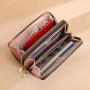 KBW268 2023 Long Wallet Women Fashion Large Capacity Money Clip Good Quality Exquisite Soft Leather Wallet Clutch Women
