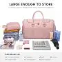 LOVEVOOK 2022 wholesale fashion 2pc Duffle Tote Bag with Shoe compartment gym bags women ladies travel Luggage weekender bags