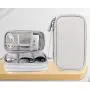 KBW669 Customizable Logo Charging Treasure Data Cable Storage Bag Mobile Power Cloth Bag Hard Box Cell Phone Protective Cover