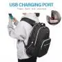 LOVEVOOK Fashion Quilted Laptop girls Backpack Business Office Work Travel College Bookbag with USB Port Cute Backpack for Women