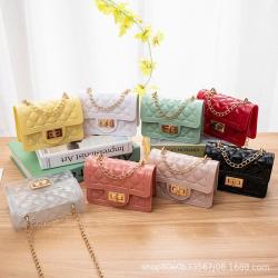 ladies handbag Transparent Jelly Bag women's bag factory wholesale Korean style female shoulder crossbody bags