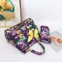 top selling textures handbag for women cute luxury printing ladies bags chicken tracks designer bags wholesale supplier 28 cm