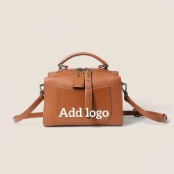 Custom Vintage Designer Inspired Genuine Leather Ladies Purses Crossbody Shoulder Hand Bags Small Women Handbags Fashion Popular