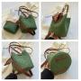 KBW151 2023 Hot Selling Texture Checkerboard Check Retro Handbag Bucket Bag Fashion Mother and Child Shoulder Bag