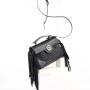2023 new Tassels ladies bags personality and punk handbag for women glisten material female crossbody bags factory 28 cm