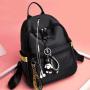 Shoulder bag female new fashion colorful belt large capacity ladies back bag Korean version of outdoor travel small backpacks