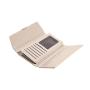KBW332 2023 Wholesale New Purse Women Long PU Soft Surface Rhombus Leaf Pendant Clutch Ladies Leather Wallet