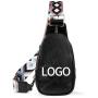 Customized Vintage Sling Bag Fanny Pack Leather Pu Printing Shoulder Crossbody Sling Bag Waist Bag For Women