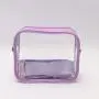 Personalized Transparent Shoulder Bag Clear Approved Clear Stadium Bags with Strap Women Custom PVC Messenger Bags