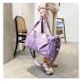 Fashion Dry And Wet Separation Yoga Sports Fitness Luggage Bag Oxford Cloth Travel Duffle Bag