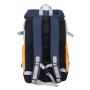 CHANGRONG Custom large capacity color block design Recycled RPET Casual travel laptop rucksack backpack bag