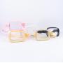 Unisex Clear PVC Transparent Waist Bag Fanny Packs for Men Outdoor Training Sports Athletic Light Bags Stadium Crossbody Belt