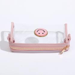 Factory Selling Directly Well Design Wash Toilet Bag Women Mini Storage Polyester Travel Clear Plastic Cosmetic Bags