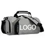 Private Label Outdoor Foldable Tote  Weekend Overnight Fitness Bag Mens Sport Gym Travel Duffel Bag With Shoe Compartment