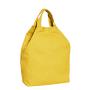 Custom Yellow Large Casual Work Shoulder Bag Daily Crossbody Hobo Handbags with Detachable Shoulder Strap Tote Bag Cotton Canvas