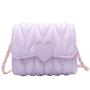 KB015-1 Girls Small Shoulder Bag 2023 Fashion Messenger Bag High Quality Little Girls Mini Crossbody Bag Zipper Purses