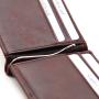 Customized Bifold Money Clip Real Leather Card Holder Wallet