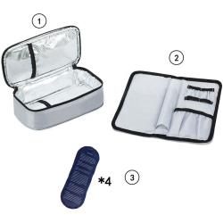 Insulin Cooler Travel Bag Insulated Insulin Cooler CANS Insulated Shipping Box Polyester Polybag Trolley Cool Bags Waterproof