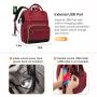 Lovevook 2022 hot sale 15.6 17 inch university girls  cute bags nylon work travel laptop backpack computer bags women backpacks