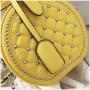Lady Handbags Leather Sling Bags For Women Chain Round Diamond Check Rivet Women Luxury Bags Manufacturer Designer Women Bags
