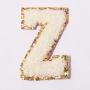 26 Pieces Embroidered Chenille Patches From A-Z Self Adhesive Alphabet Patch For Hats Clothes DIY Craft Letters Sticker