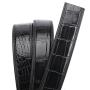 Erkek Kemer Ceinture En Cuir Veritable Custom Logo Luxury Crocodile Leather Men's Belts Fashion Designer Mens Belt