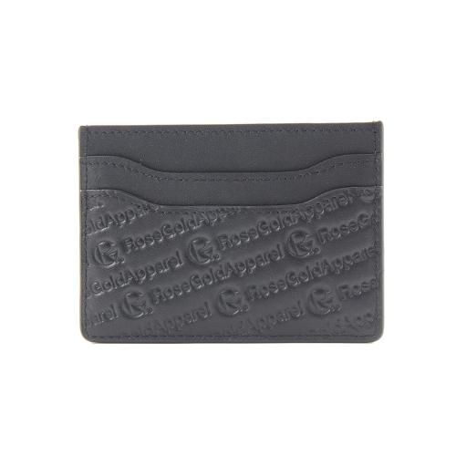 Front Pocket Men's Wallet Thin Slim Minimalist RFID Blocking Custom Leather LOGO Pattern Credit Card Holder