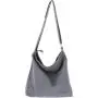 Professional Manufacturer Womens Canvas Crossbody Bags Medium Size Shoulder Tote Handbag with Zipper