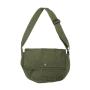 Autumn Winter New Japanese Korean Recycled Solid Color Shoulder Bag Literary Small Fresh Large Capacity Diagonal Canvas Bag