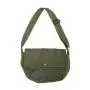 Autumn Winter New Japanese Korean Recycled Solid Color Shoulder Bag Literary Small Fresh Large Capacity Diagonal Canvas Bag