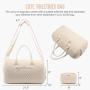 LOVEVOOK 2022 Luxury Designer Quilted Weekender Duffel Bags Men Custom Duffle Bag Canvas Overnight Travel Luggage Bag for Women