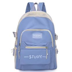 ZR487 Girls Cute Lovely New Fashion Backpack Canvas Custom Logo Schoolbag Travel Student Zipper Minimalist Schoolbag Laptop Bag