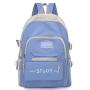 ZR487 Girls Cute Lovely New Fashion Backpack Canvas Custom Logo Schoolbag Travel Student Zipper Minimalist Schoolbag Laptop Bag