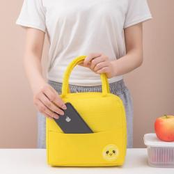 Gelory Portable factory direct sale picnic cooler bag oxford cloth work lunch box bag hand carry kids lunch bags