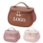 personalized custom easy carry multifunctional small zipper travel organizer make up case cosmetic bags for lady