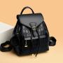 New Retro Contrast Color Handheld Multi functional Large Capacity Fashion Travel Traveling backpack