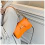 2024 New Small Square Diamond Lattice Bag Pu Solid Zipper Fashion Single Shoulder Messenger Bag With Chain Ladies Handbag