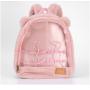 Leather Clear Kawaii Ita Bag Backpack Pin Display Transparent Rucksack Women Shoulder Bag Bunny Girls Japanese Lolita Backpack