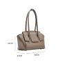 Elegant Custom Logo Ladies Pu Leather Pebble Wholesale Tote Handbags Cross Body Women Designer Flap Hand Bags Soft Shoulder Bag