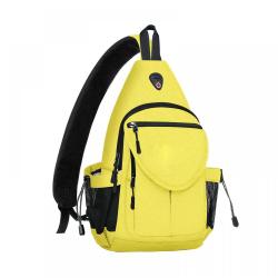 Cheap New design high quality men chest bag Canvas mens crossbody bag