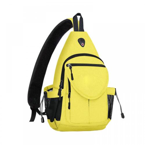 Cheap New design high quality men chest bag Canvas mens crossbody bag