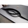 versatile multi-use customized quality portable leather sleeve oem magnetic envelope laptop sleeve