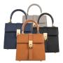 Customized Logo Luxury Lock Ladies Hand Bags Crossbody Bags Wholesale Fashion Pu Leather Unique Small Women Handbags