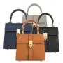 Customized Logo Luxury Lock Ladies Hand Bags Crossbody Bags Wholesale Fashion Pu Leather Unique Small Women Handbags